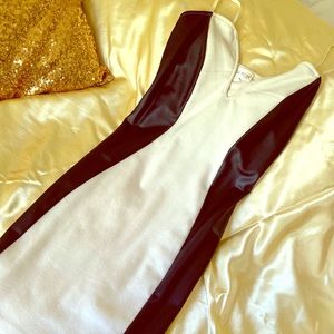 White and Black Chic Dress